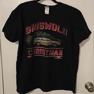 Gildan Black Griswold Christmas Tee